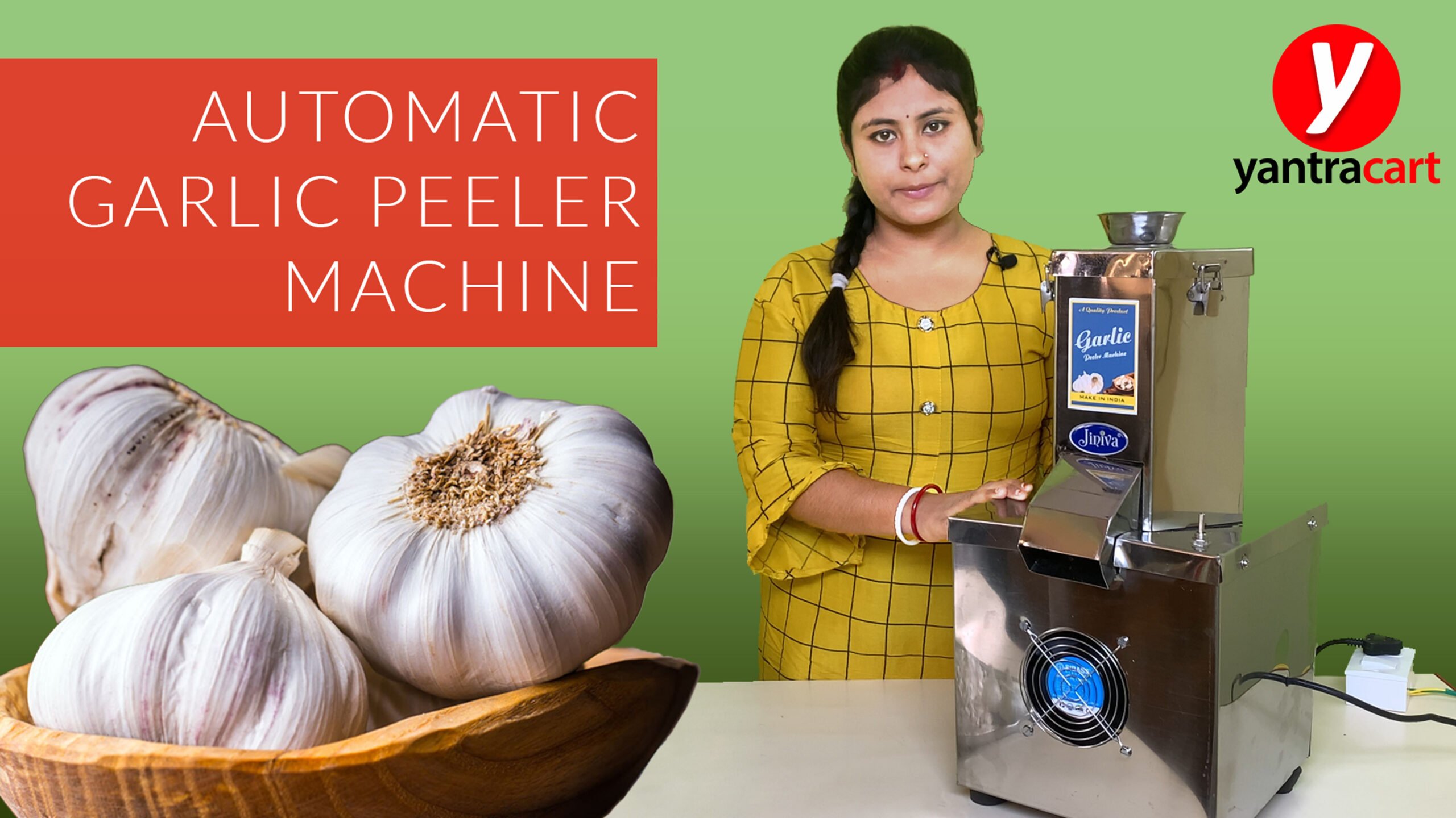 Automatic Garlic Peeler Machine - Yantracart Blog